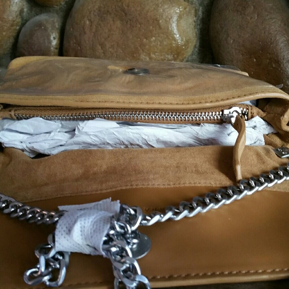 Zara Woman Leather Crossbody Bag - Picture 5 of 8